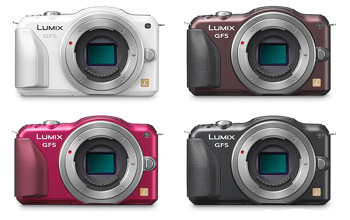 Lumix GF5, le nouvel appareil photo numérique à objectifs interchangeables de Panasonic