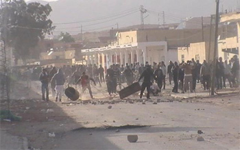 Tunisie - Reprise des violences à Om Laârayès