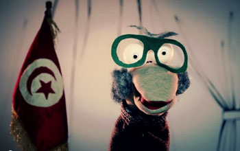 Tunisie - Un guignol de Marzouki fait son entrÃ©e dans la pub 