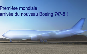 Arrivée du nouveau Boeing 747-8 Lufthansa, en exclusivité mondiale!