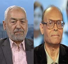 Audience TV : Quand Moncef Marzouki torpille Rached Ghannouchi