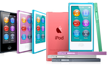 iPod nano réinventé, le nouveau lecteur de musique Apple