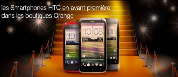 Les nouveaux smartphones 3G HTC en primeur chez Orange Tunisie