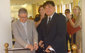 Tunisie - Inauguration d'un centre Sony Vaio de maintenance et de services informatiques