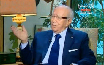 Tunisie - Record d'audience pour l'émission de Béji Caïd Essebsi sur Hannibal TV
