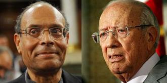 Tunisie – Rencontre Moncef Marzouki - Béji Caïed Essebsi