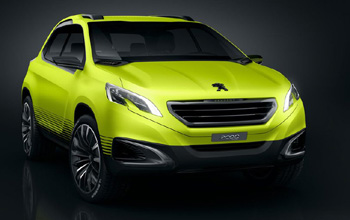 Peugeot présente son Crossover 2008 Concept