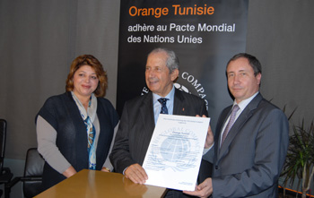 Orange Tunisie adhère au Pacte Mondial de l'ONU et réaffirme son engagement en matière de développement durable