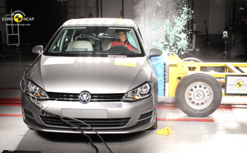 La Volkswagen Golf 7 obtient 5 étoiles aux crash-tests Euro NCAP