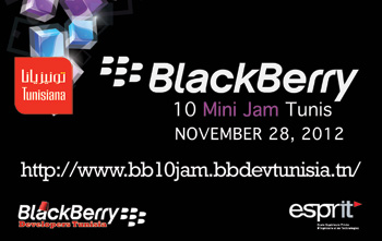 Esprit présente le nouvel OS BlackBerry 10 à la communauté de développeur en Tunisie
(vidéo)