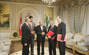 Tunisie - Moncef Marzouki remet les lettres de créance à 3 nouveaux ambassadeurs