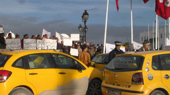 Tunisie - Augmentation du prix du transport en taxi