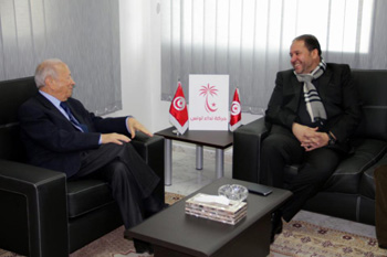 Tunisie - Nabil Maâloul reçu par Béji Caïd Essebsi