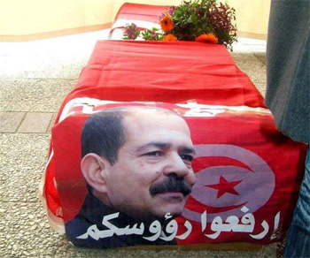 Tunisie- Une journée historique pour le dernier adieu à Chokri Belaïd