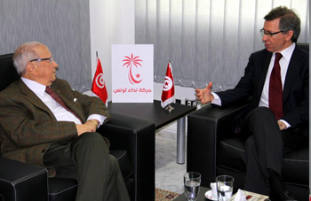 Bernardino León effectue une série de rencontres avec de hauts responsables tunisiens