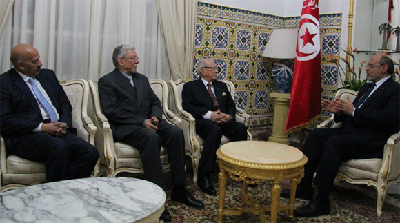 Hamadi Jebali reçoit des leaders de partis politiques