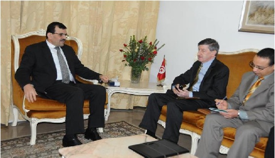 Tunisie - Ali Laârayedh rencontre l'ambassadeur US Jacob Walles