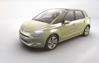 Technospace, le concept car préfigurant le futur monospace compact de Citroën