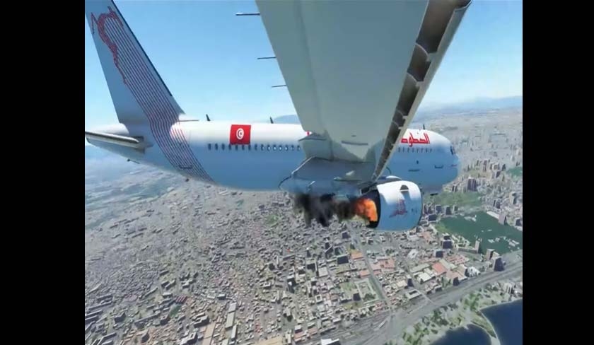 Un avion tunisien en situation difficile  l'aroport d'Alger ' C'est faux