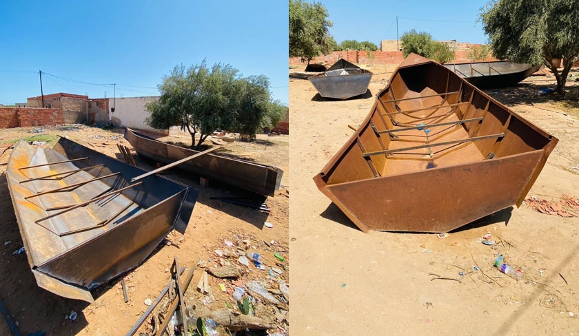 Découverte à Sfax d’un nouvel atelier de fabrication d’embarcations clandestines