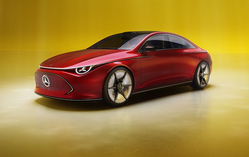 Mercedes-Benz dévoile le concept-car Classe CLA, préfigurant les prochains  modèles de la marque