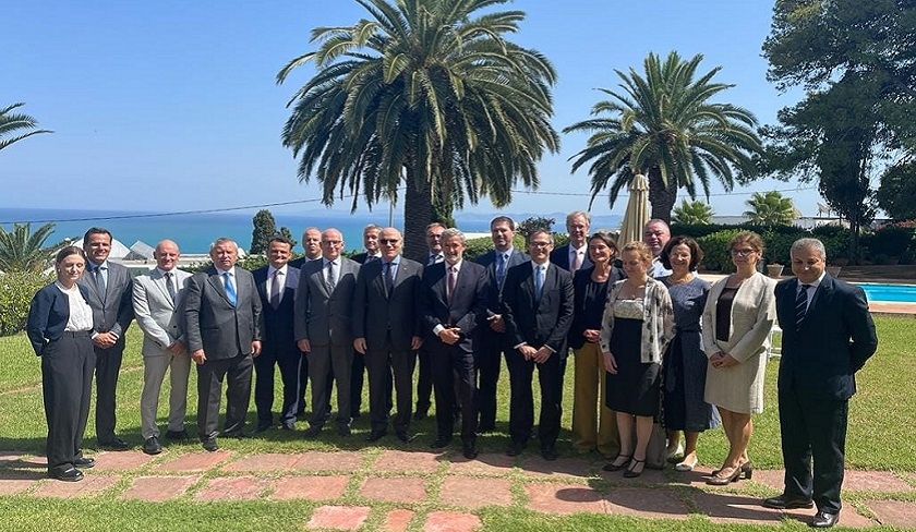 Nabil Ammar rencontre les ambassadeurs des pays membres de l’UE