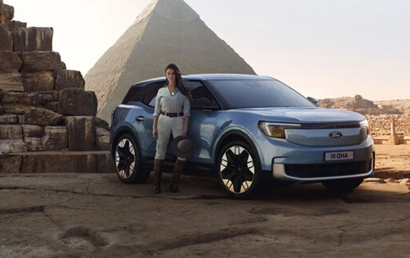  bord de la nouvelle Ford Explorer lectrique, laventurire Lexie Alford fait le tour du monde