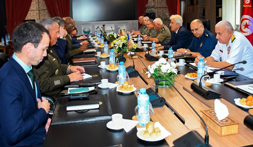Le commandant de l’Africom rencontre Imed Memmich