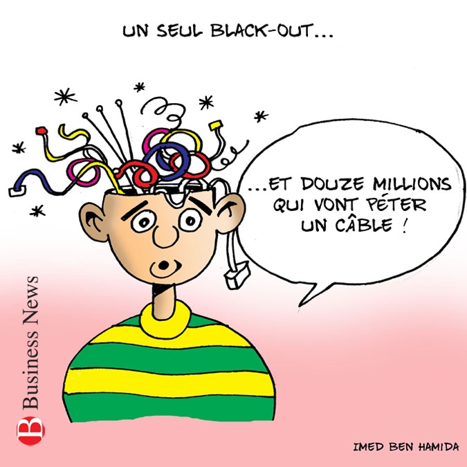 Les Tunisiens dans le noir