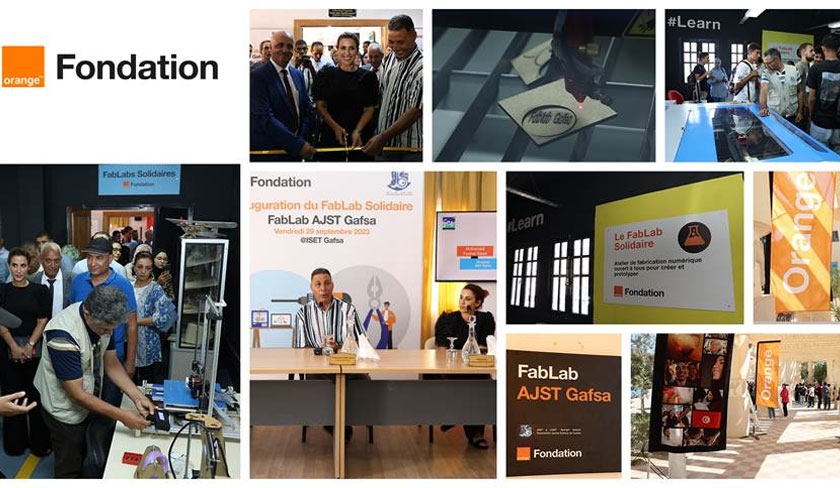 La Fondation Orange Tunisie en partenariat avec l’association Jeunes Science de Tunisie lance un 9e FabLab Solidaire à Gafsa