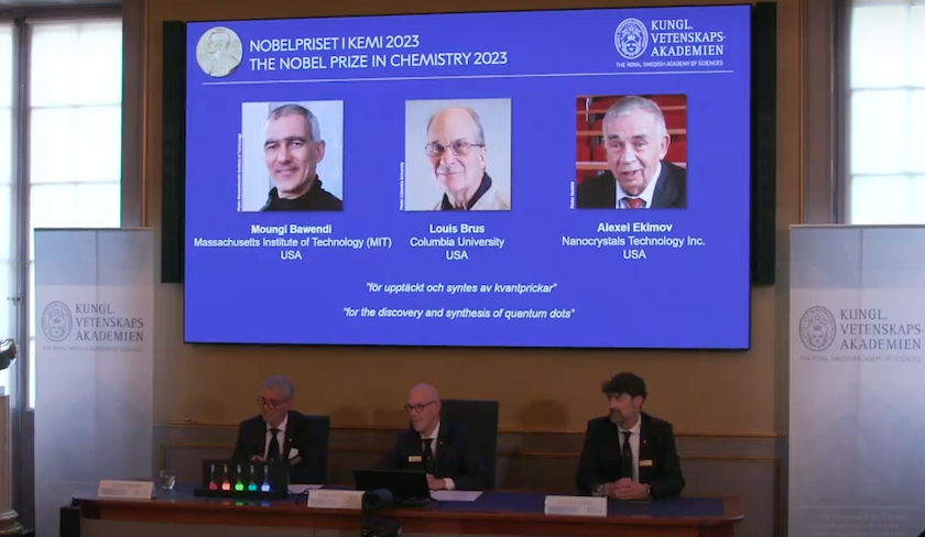 Prix Nobel de chimie 2023 : Moungi Bawendi parmi les lauréats
