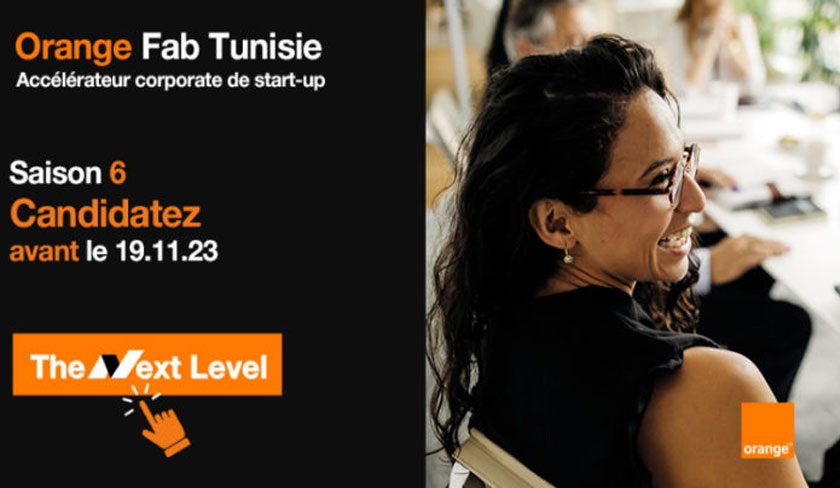 Candidatez pour la saison six d’Orange Fab, accélérateur corporate de start-up d’Orange Tunisie