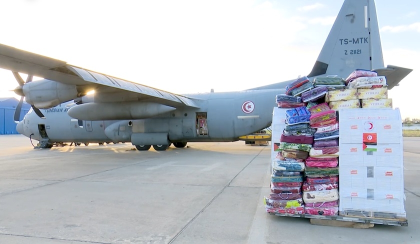 En vidéo - La Tunisie envoie treize tonnes d’aides aux Palestiniens