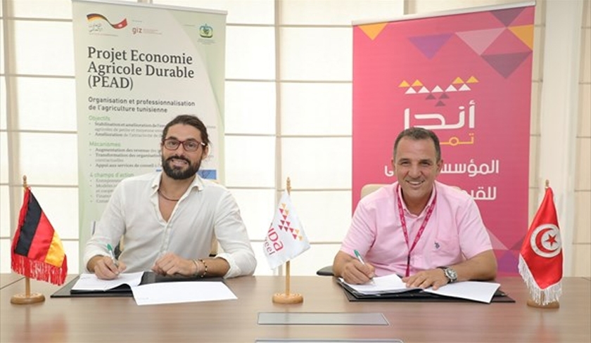 Un accord signé entre la GIZ Tunisie et Enda Tamweel pour le développement durable des OPA en Tunisie