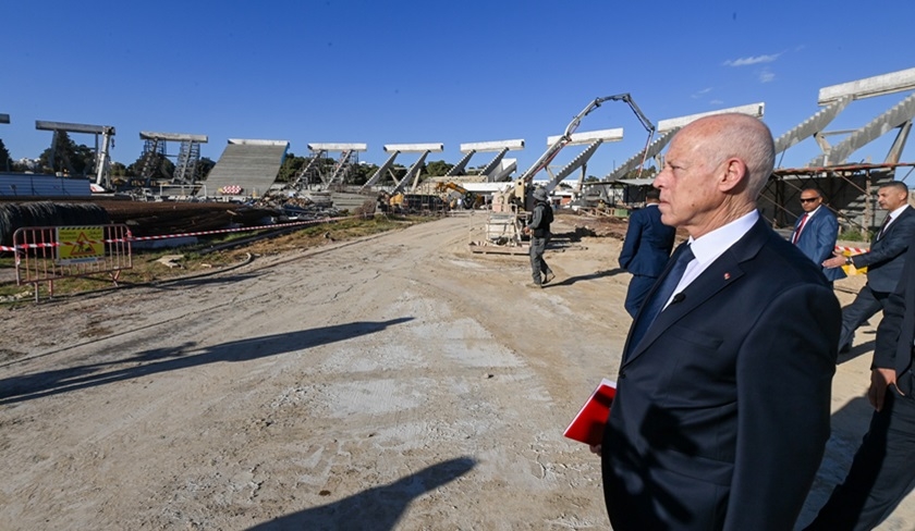 Kas Saed pingle les dfaillances des travaux au stade dEl Menzah 

