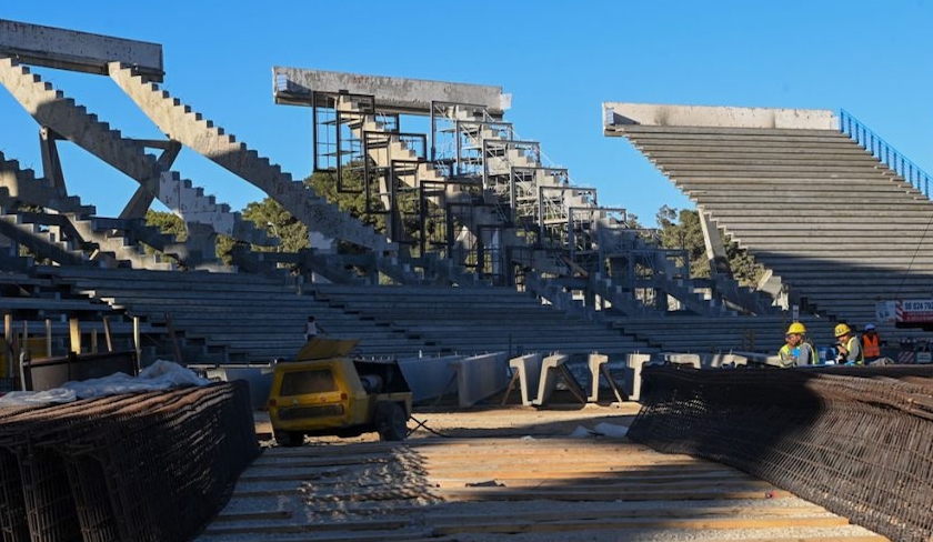 LOrdre des ingnieurs met ses comptences  disposition pour la rnovation du stade El Menzah 
