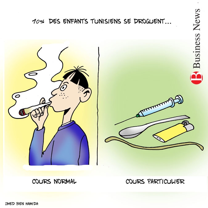 La drogue se propage chez les enfants