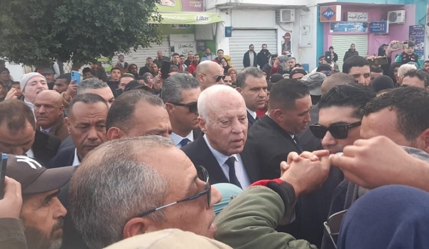 Kas Saed en visite inopine  Siliana et Kairouan

