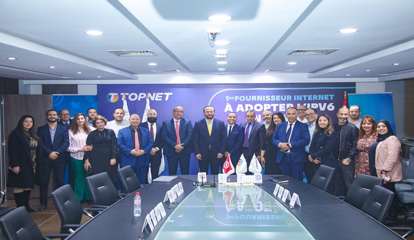 Topnet premier fournisseur internet à adopter l’ipv6 en Tunisie