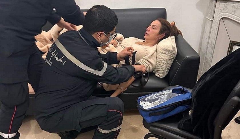 Dalila Ben Mbarek Msaddek transportée d'urgence à l'hôpital