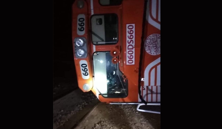L’UGTT explique les raisons du déraillement d'une locomotive de transport de phosphate