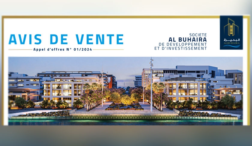  Avis de vente - Société Al Buhaira de Développement et d’Investissement 

