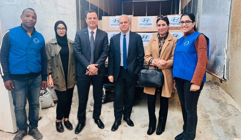 Hyundai Tunisie et l'association « Un Sourire Pour Tous » ensemble pour le « Couffin de Ramadan »