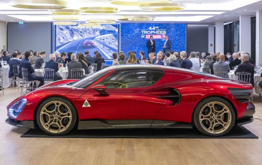 L’Alfa Romeo 33 Stradale lauréate du Trophée du Design