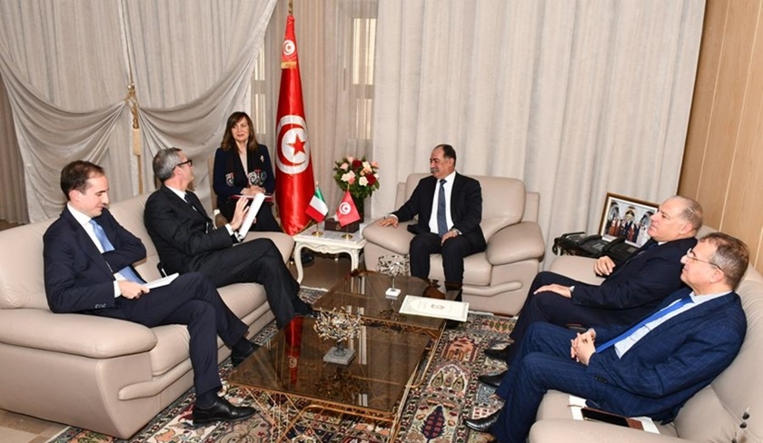 La migration irrégulière au cœur de la rencontre entre Kamel Feki et Alessandro Prunas