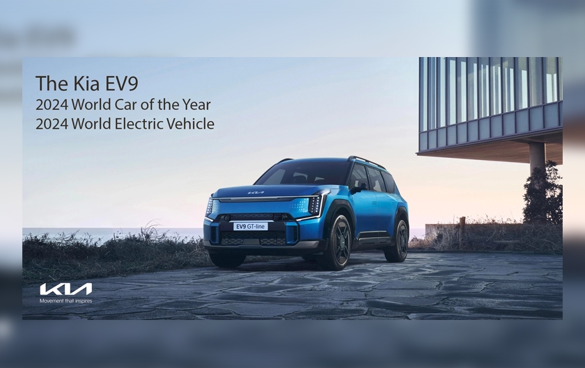 KIA EV9 réalise un doublé aux World Car Awards 2024