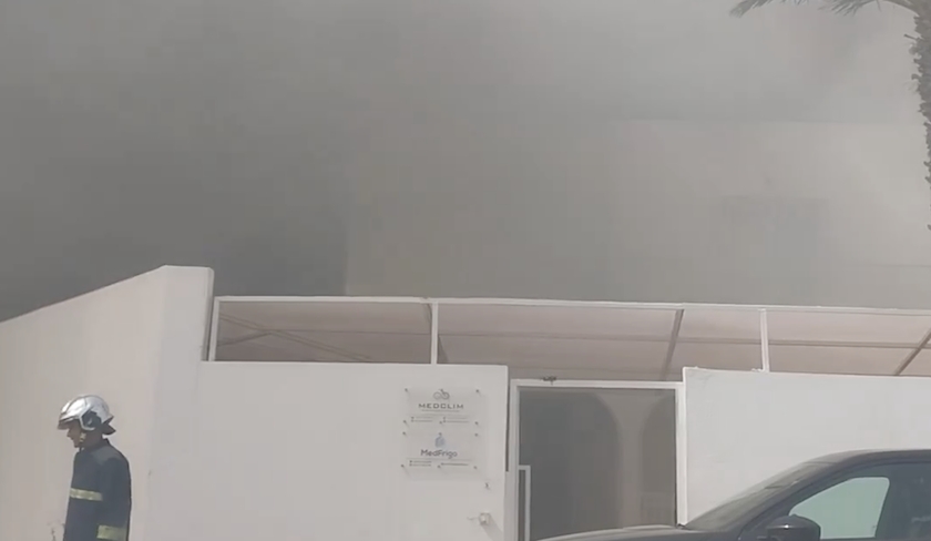 Un incendie dans une entreprise d’équipements de chauffage et de refroidissement