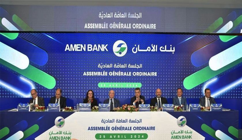 AGO d'Amen Bank - exercice 2023 : renforcement gnral et excellent rendement





 