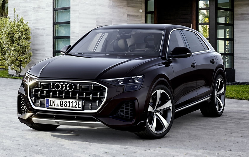 Audi offre un facelift aux Q7 et Q8 lectrifis