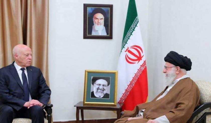 Kas Saed rencontre le Guide suprme iranien, l'ayatollah Ali Khamenei 